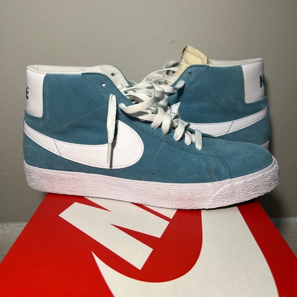 Nike Blazer Blue Size 10.5 - Picture 3 of 4